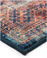 Orian Alexandria Northern Mashad Thatch Red 5'1" x 7'6" Area Rug