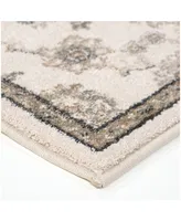 Orian Riverstone Manor Sarouk Soft White 9 'x 13' Area Rug