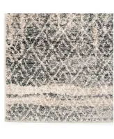 Orian Riverstone Pinnacle Cloud Gray 9 'x 13' Area Rug