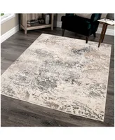 Orian Riverstone Digital Stream Multi 5'3" x 7'6" Area Rug