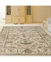 Closeout! Km Home /0020/Bone Cantu Ivory/ Cream 3'3" x 4'11" Area Rug