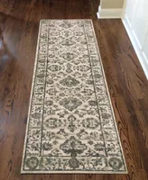 Closeout! Km Home /0023/Bone Cantu Ivory/ Cream 2'2" x 7'7" Runner Rug