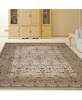 Closeout! Km Home //Cream Gerola Ivory/ Cream 5'3" x 7'3" Area Rug