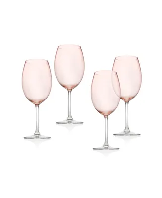 Godinger Meridian Blush White Wine - Set of 4