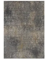 Closeout! Karastan Tryst Botan Anthracite 5' x 8' Area Rug