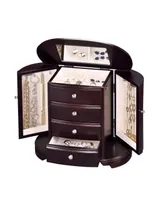 Pko Inc. Classic Charming Wooden Jewelry Box