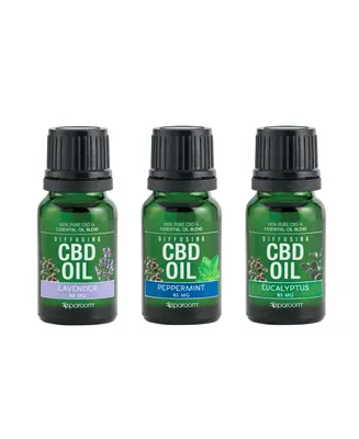 SpaRoom Wellness Cbd Essential Oil 3 Pack