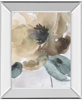 Classy Art Watercolor Poppy Il by Carol Robinson Mirror Framed Print Wall Art - 22" x 26"