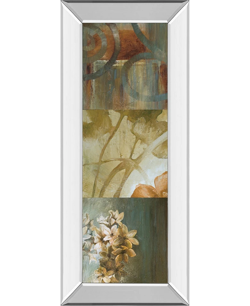 Classy Art Square Choices by Thompson, L. Mirror Framed Print Wall Art - 18" x 42"