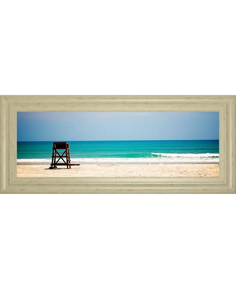 Classy Art Off Duty by Gail Peck Framed Print Wall Art - 18" x 42"