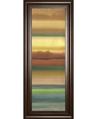 Classy Art Ambient Sky Il by John Butler Framed Print Wall Art - 18" x 42"