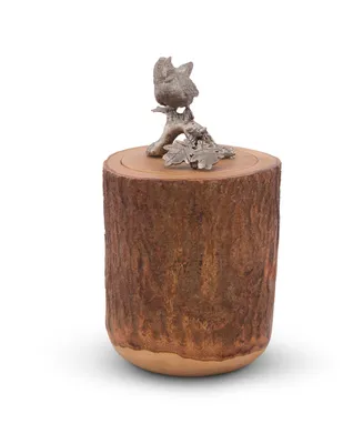 Vagabond House Song Bird Wood Canister