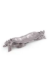 Arthur Court Designs Aluminum Magnolia Flower Centerpiece Tray