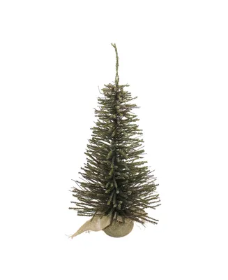 Northlight 2.5' Warsaw Twig Artificial Christmas Tree with Burlap Base