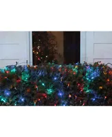 Northlight 4' x 6' Multi-Color Led Wide Angle Christmas Net Lights - Green Wire