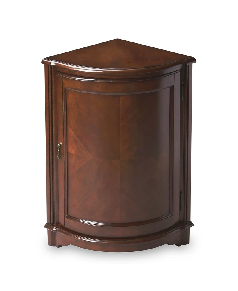 Durham Cherry Corner Cabinet