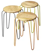 Easton Stackable Stools - Multi