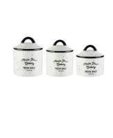 Jay Imports Main Street 3Pc Canister Set