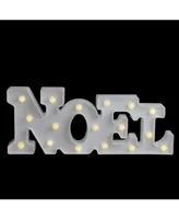 Northlight 17" Battery Operated Led Lighted "Noel" Christmas Marquee Sign