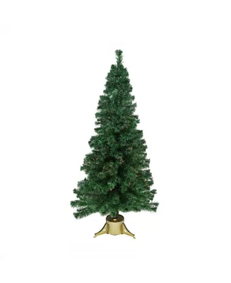 Northlight 7' Pre-Lit Color Changing Fiber Optic Artificial Christmas Tree