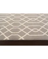 Main Street Rugs Haven Hav9105 Gray 2' x 7'2" Runner Rug