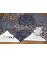 Main Street Rugs Laicos Lai508 Gray 1'10" x 7' Runner Rug