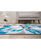 Main Street Rugs Haven Hav9098 6'6" Round Area Rug