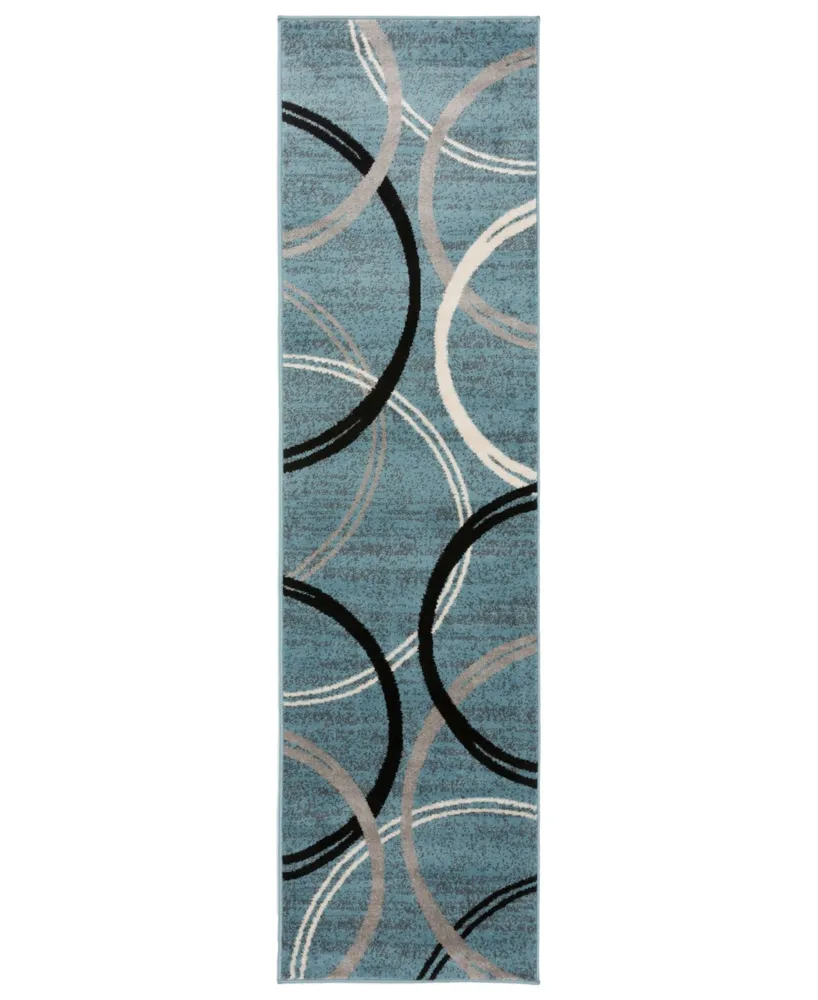 Main Street Rugs Alba Alb377 2' x 7'2" Runner Rug