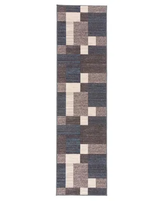 Main Street Rugs Laicos Lai506 1'10" x 7' Runner Rug