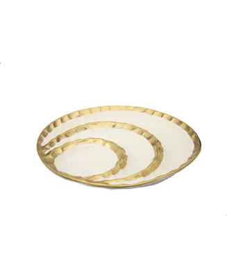 Classic Touch Porcelain Round Relish Dish