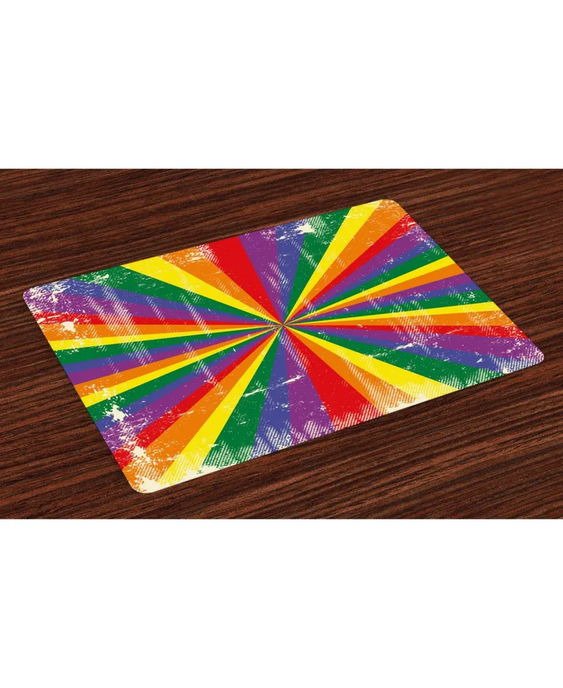 Ambesonne Pride Place Mats