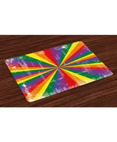 Ambesonne Pride Place Mats