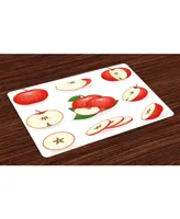 Ambesonne Sweets Place Mats, Set of 4