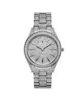 Jbw Women's Cristal Diamond (1/8 ct. t.w.) Watch in Stainless Steel Watch 38mm