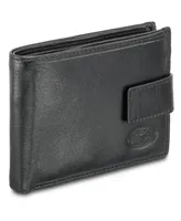 Men's Mancini Equestrian2 Collection Rfid Secure Wallet with Coin Pocket