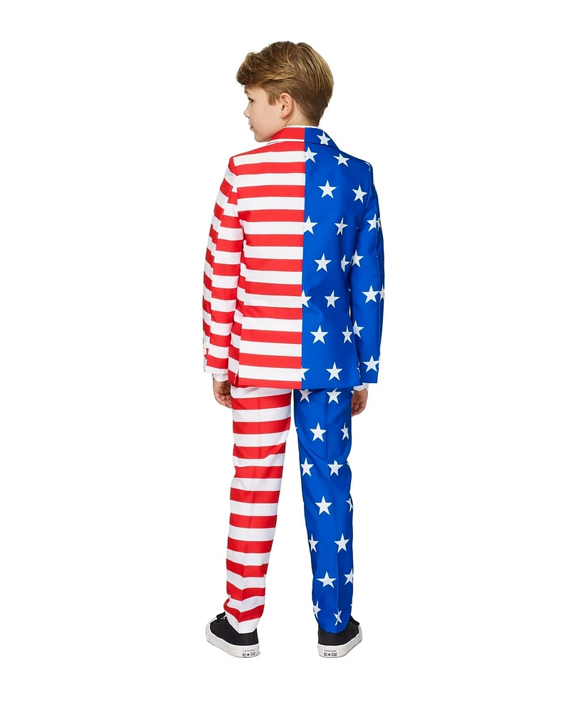 Suitmeister Big Boys Usa Flag Americana Suit