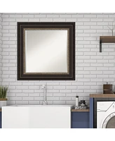 Amanti Art Impact Framed Bathroom Vanity Wall Mirror