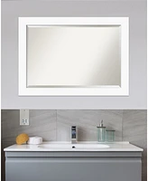 Amanti Art Cabinet Framed Bathroom Vanity Wall Mirror