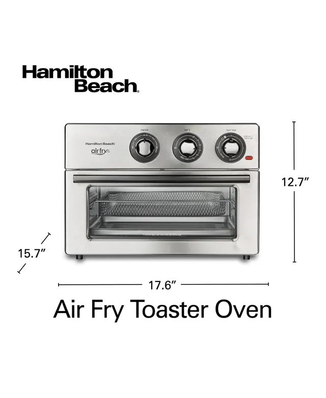 MegaChef Multipurpose Countertop Air Fryer Oven - Black
