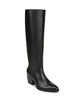 Naturalizer Fae Wide Calf Pointed Toe Knee High Western Boots