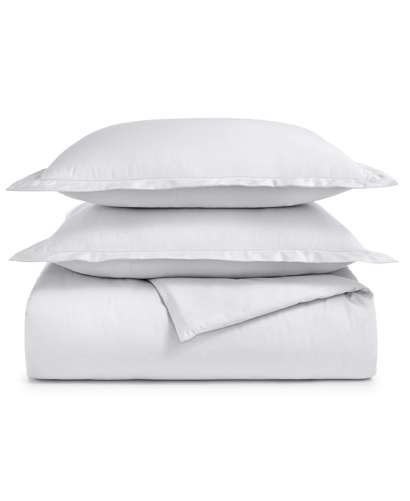 Charter Club Damask 550 Thread Count 100% Cotton 3-Pc. Duvet Cover Set, Full/Queen, Exclusively at Macy's