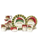 Vietri Old St. Nick Assorted 16-pc Dinnerware Set, Service for 4