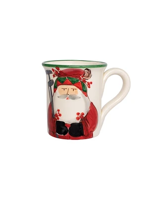 Vietri Old St. Nick Mug - Golfing