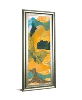 Classy Art Mountain Shapes I by Carolyn Roth Framed Print Wall Art, 18" x 42"