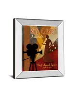 Classy Art Red Carpet Awards by Conrad Knutsen Mirror Framed Print Wall Art, 22" x 26"