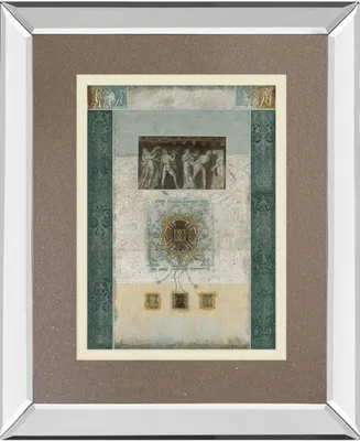 Classy Art Romanesque Ii by Douglas Mirror Framed Print Wall Art, 34" x 40"