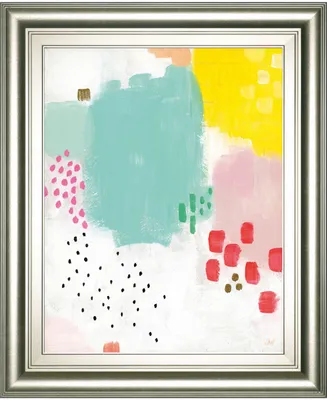 Classy Art Dots and Colors-Mattie by Joelle Wehkamp Framed Print Wall Art, 22" x 26"