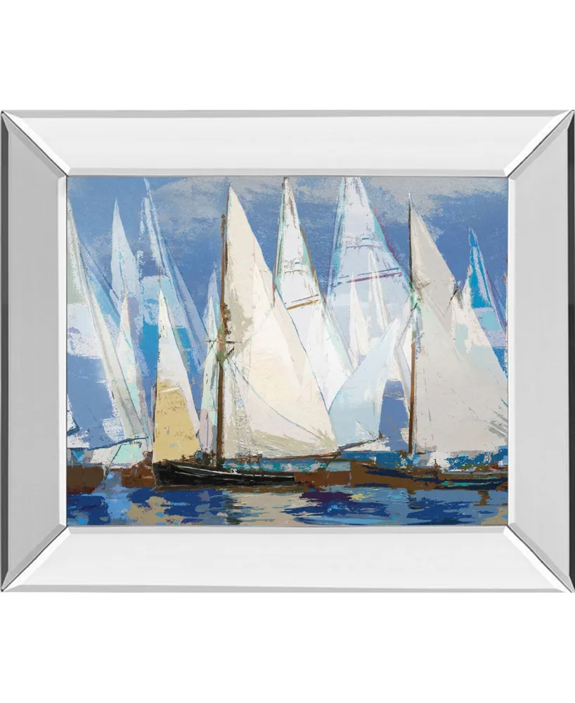 Classy Art Fleot Ii by Paul Duncan Mirror Framed Print Wall Art, 22" x 26"