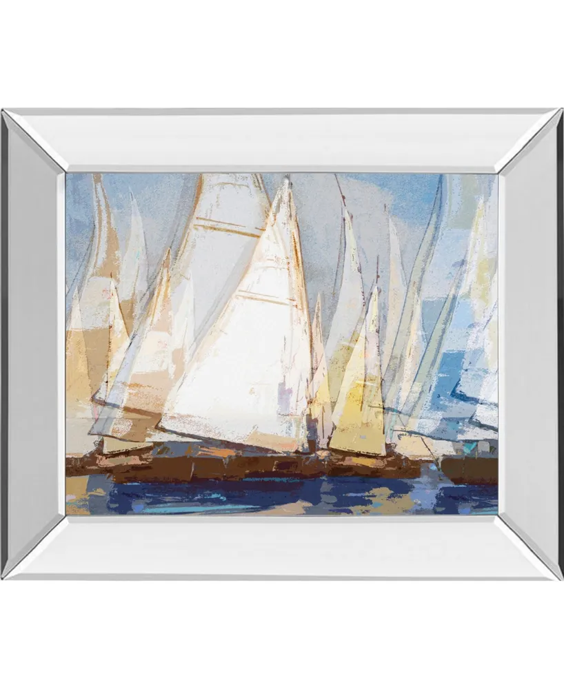 Classy Art Fleot I by Paul Duncan Mirror Framed Print Wall Art, 22" x 26"