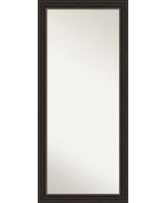Amanti Art Accent Framed Floor/Leaner Full Length Mirror, 29" x 65"